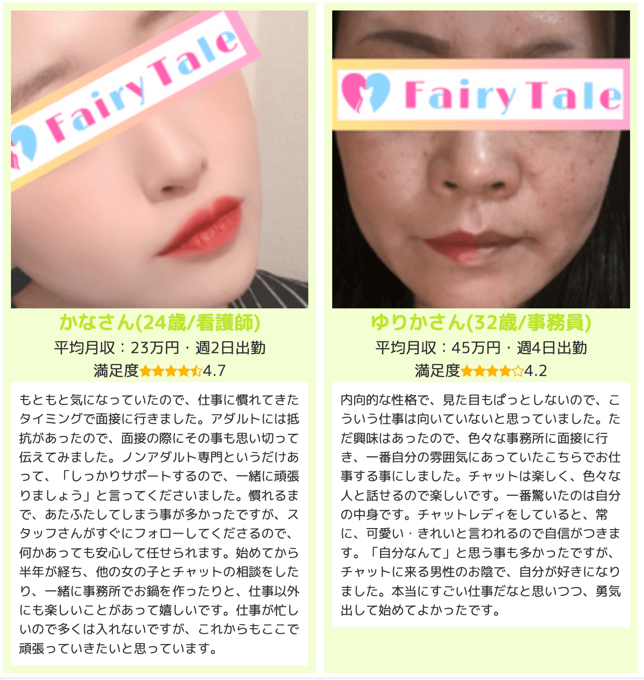 フェアリーテイル広島店の口コミ